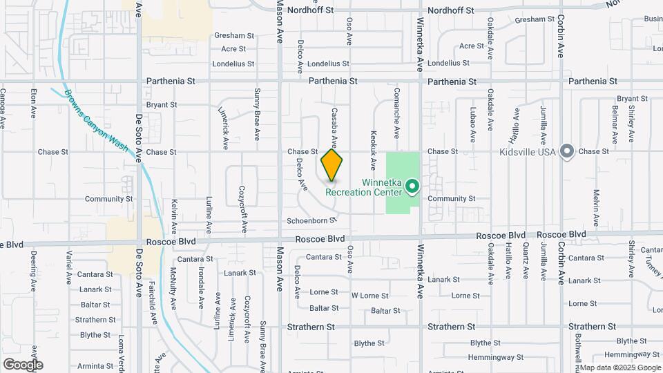 8400 Fullbright Ave Map and Location Details