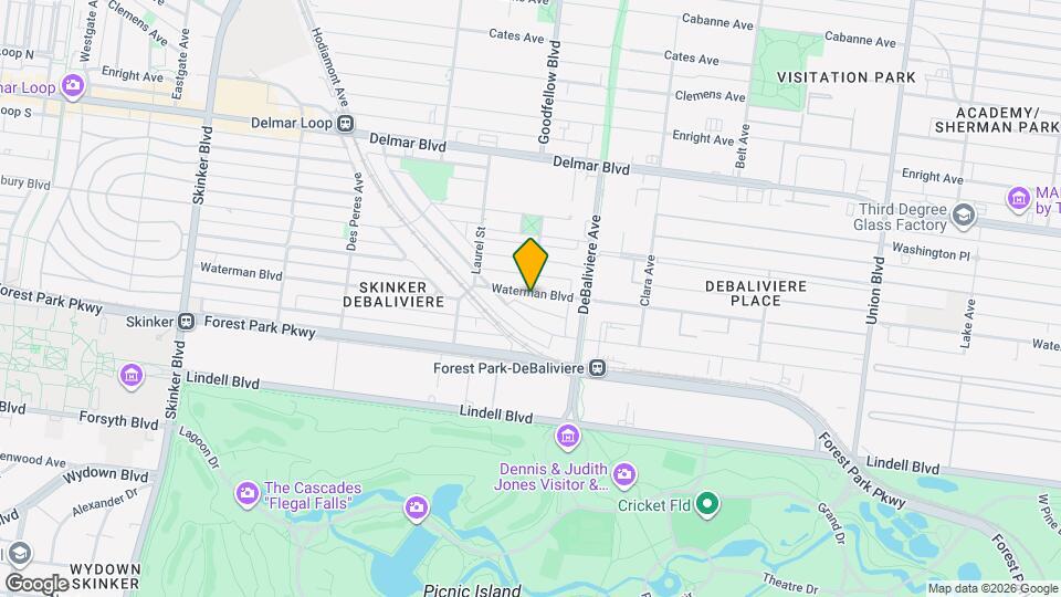 5750 Waterman Blvd Map and Location Details