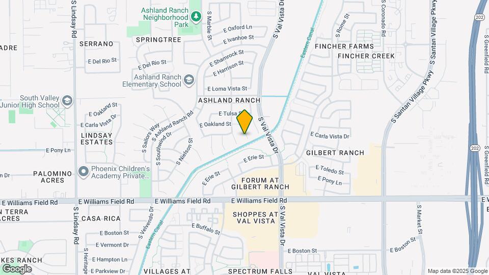 2150 S Boulder Ct Map and Location Details