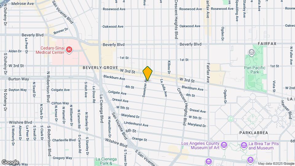 8262 Blackburn Ave Map and Location Details
