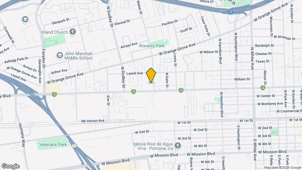 531-541 Weber St Mapa y Detalles de la Ubicación