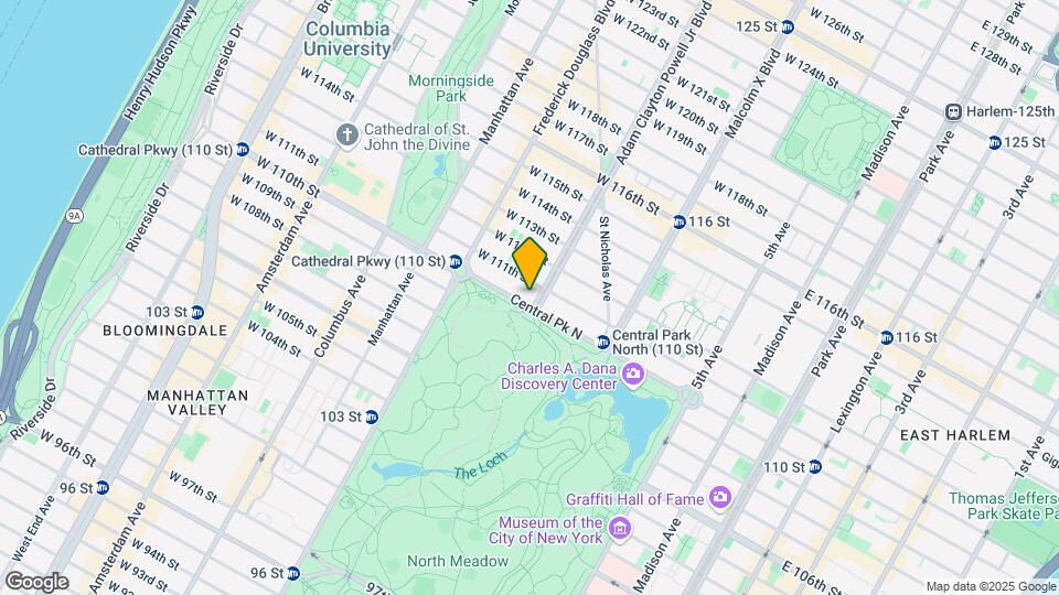 1800 Adam Clayton Powell Jr Blvd Map and Location Details