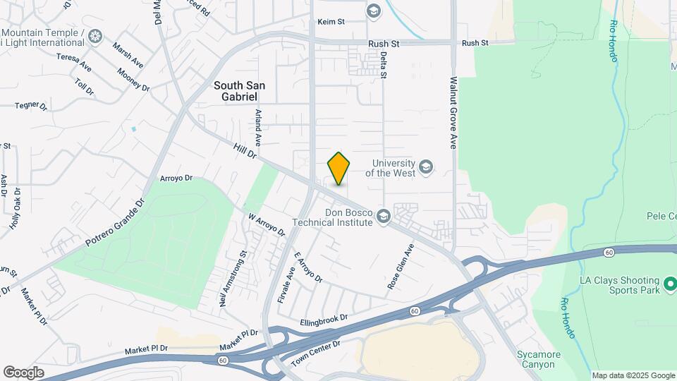 1288 San Gabriel Blvd Map and Location Details