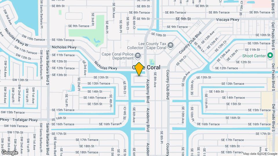 610 SE 13th St Map and Location Details