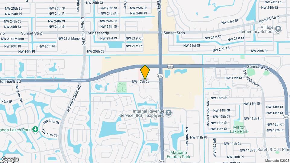 8148 NW 17th Mnr Mapa y Detalles de la Ubicación