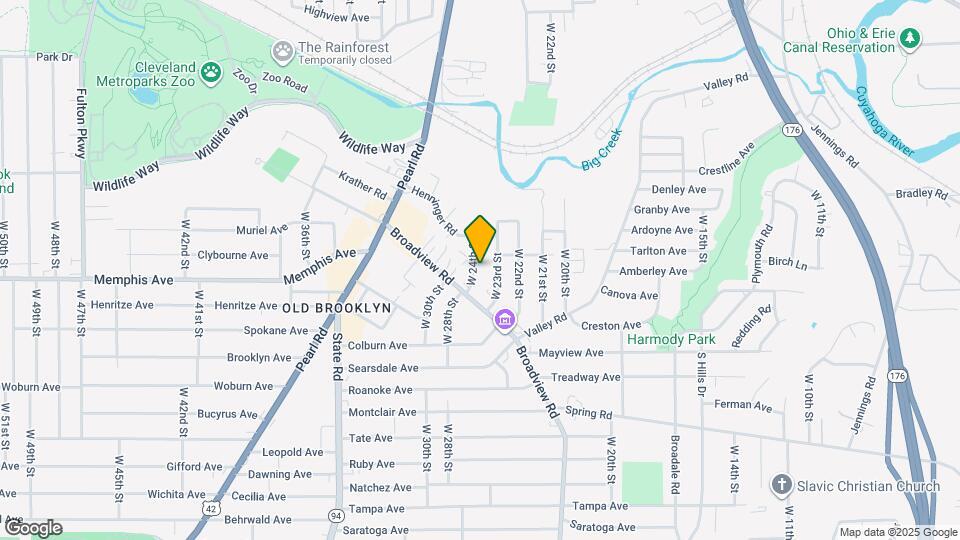 4239 W 24th St Map and Location Details