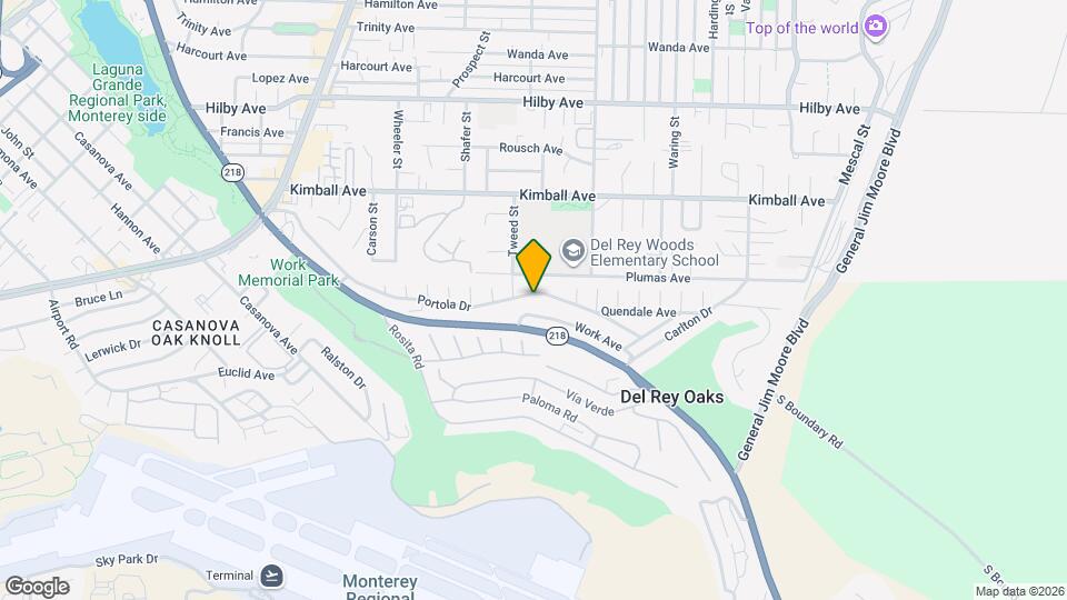 1000 Portola Dr Mapa y Detalles de la Ubicación