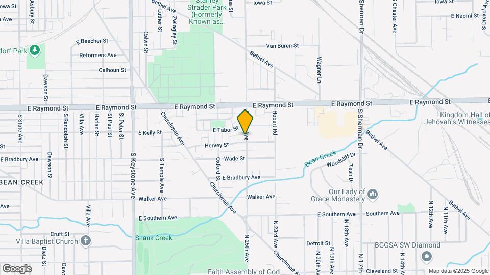 2948 Hervey St Map and Location Details