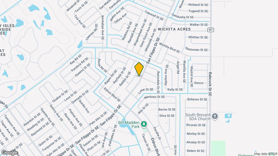 1846 San Filippo Dr SE Map and Location Details