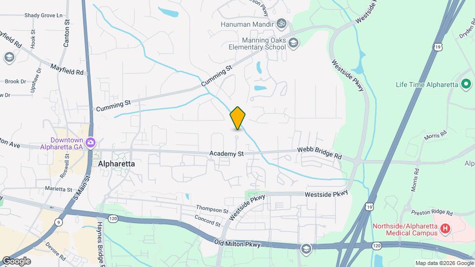 1031-1039 Poplar Ridge Run Map and Location Details