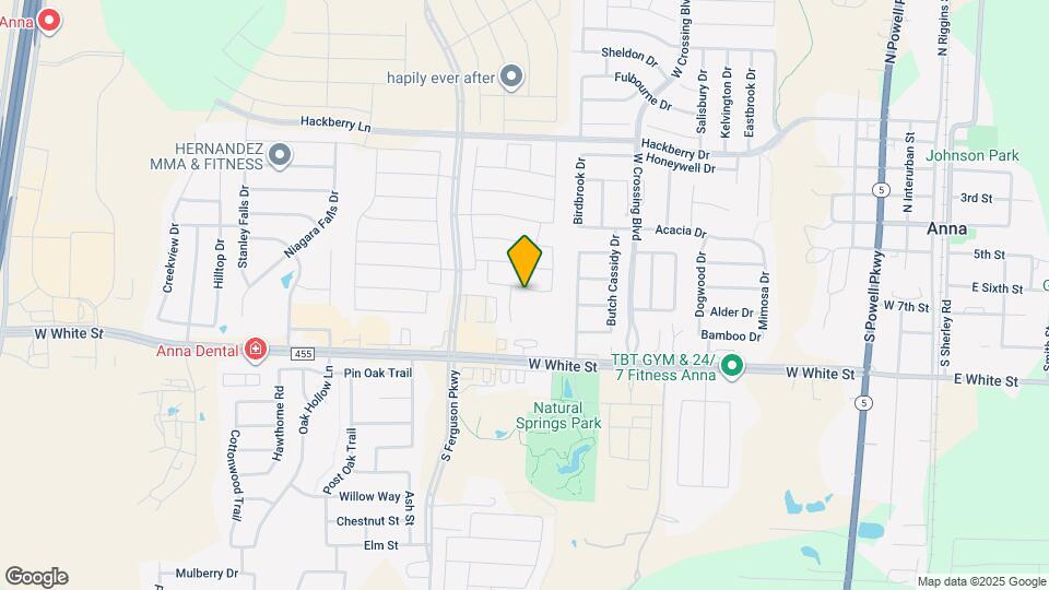 1227 Timberfalls Dr Map and Location Details