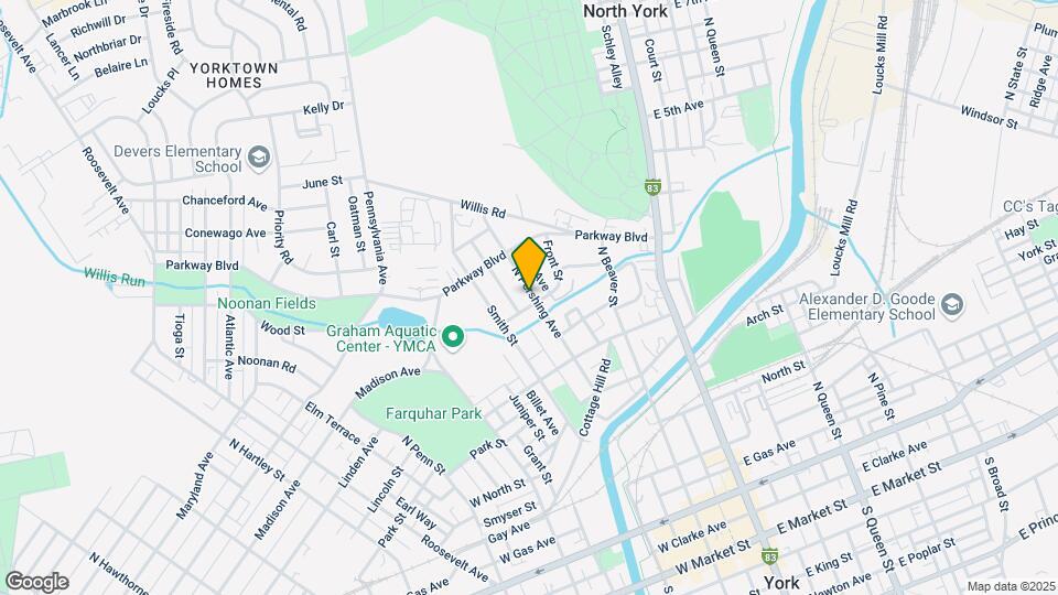 604 N Pershing Ave Mapa y Detalles de la Ubicación