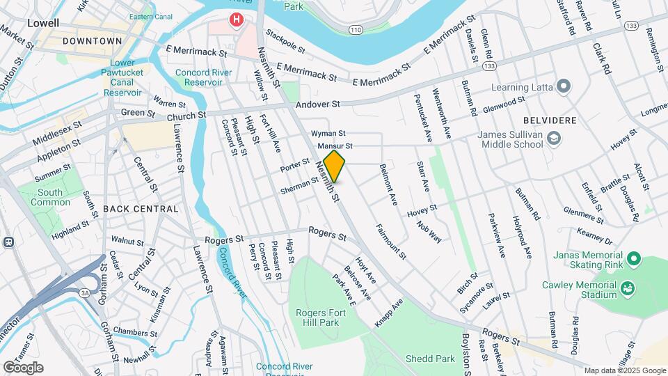 250 Nesmith St Mapa y Detalles de la Ubicación