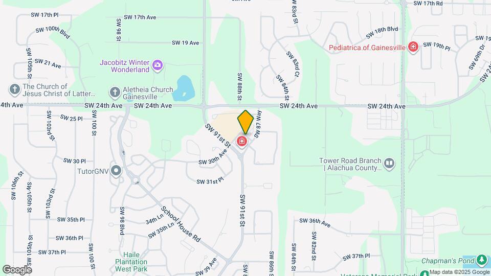 8763 SW 27th Ln Map and Location Details