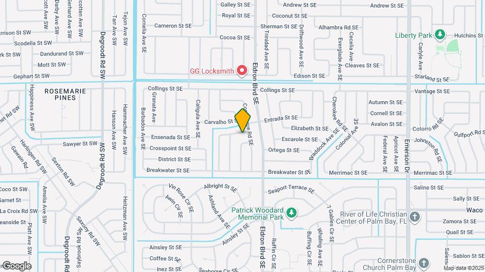 380 Courtney St Map and Location Details