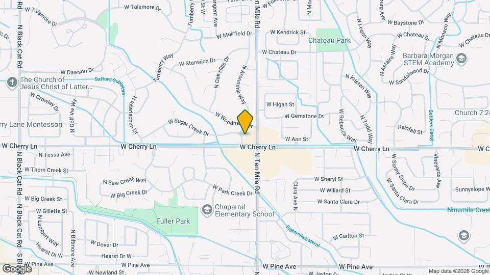 3286 W Sugar Creek Dr Map and Location Details