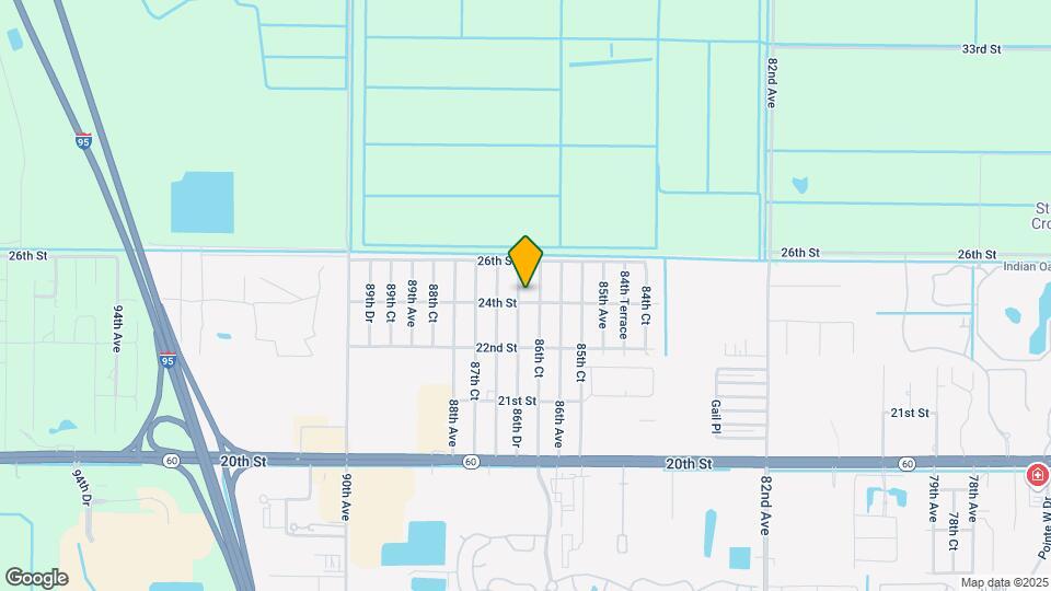 8646 24th St Mapa y Detalles de la Ubicación