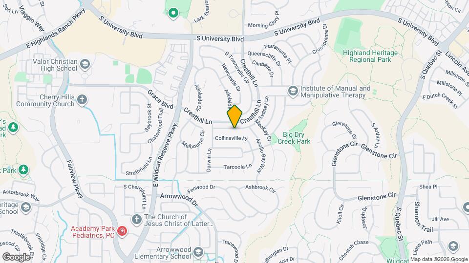 9942 Sydney Ln Mapa y Detalles de la Ubicación