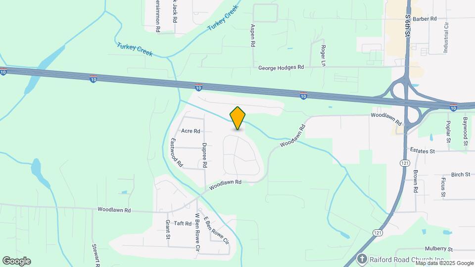 8704 Lake George Cir W Map and Location Details