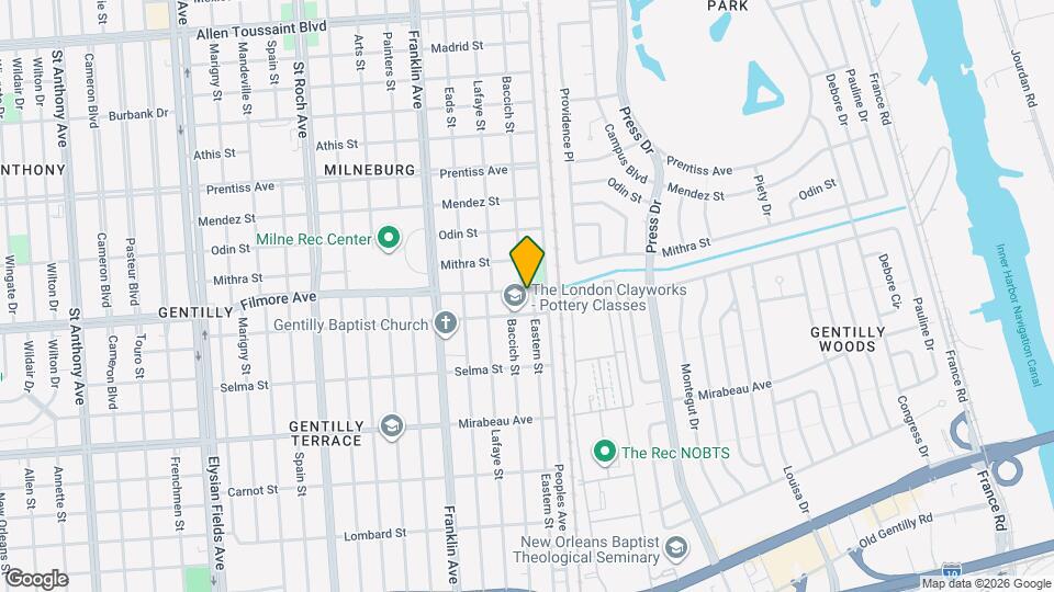 2760 Filmore Ave Mapa y Detalles de la Ubicación