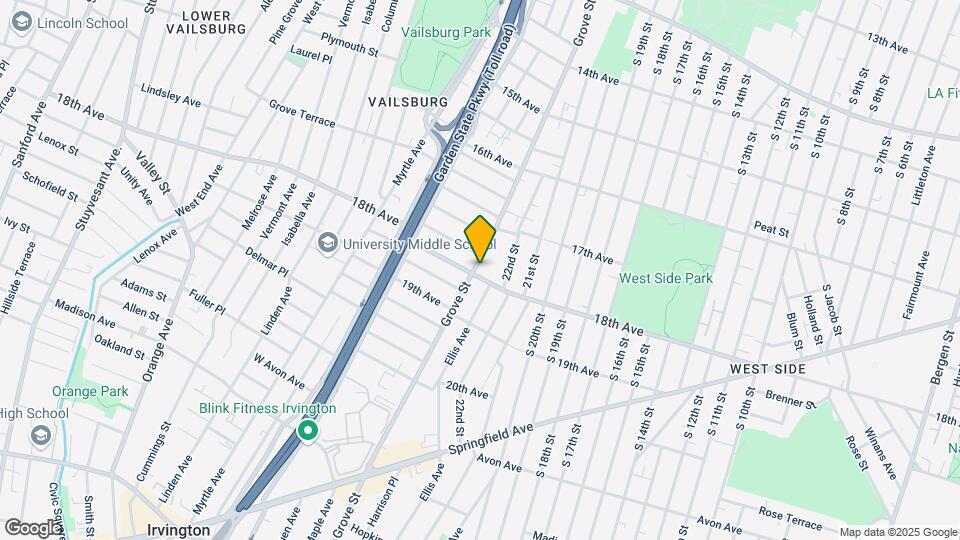 666 Grove St, Unit 2R Map and Location Details