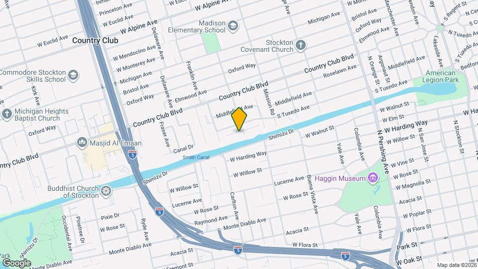 2016 Canal Dr Map and Location Details