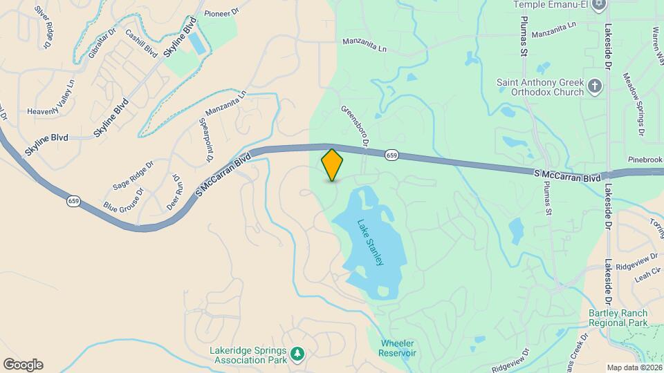 2435 E Lake Ridge Shores Map and Location Details