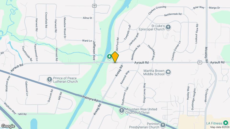 441 Ayrault Rd Map and Location Details