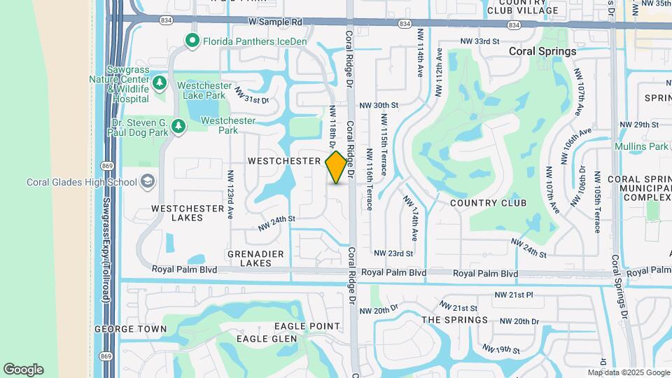 11762 NW 26th Ct Map and Location Details