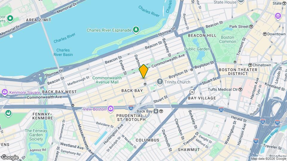 150 Newbury St, Unit 3AF Map and Location Details