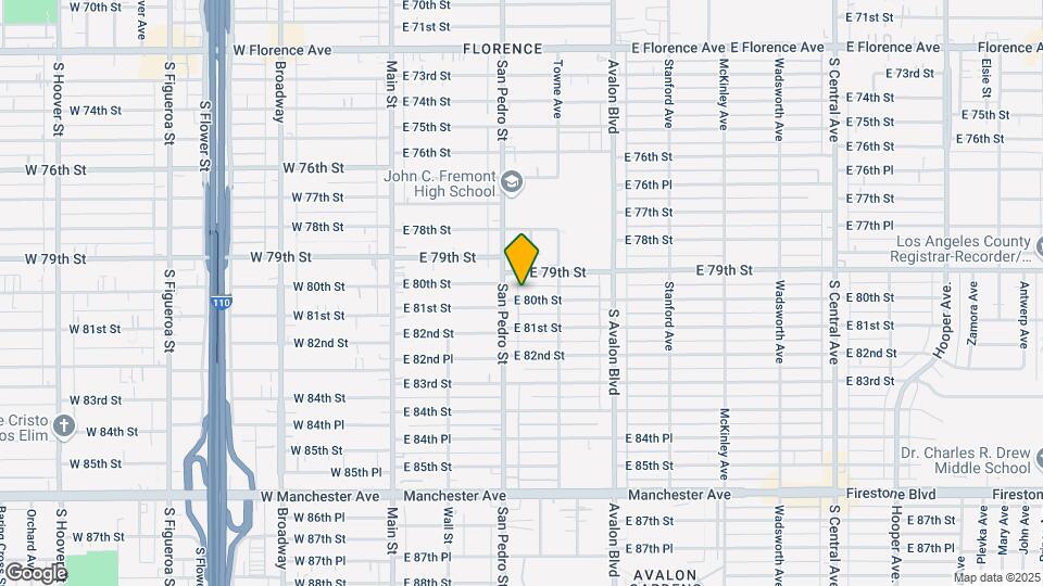 317 E 80th St Map and Location Details