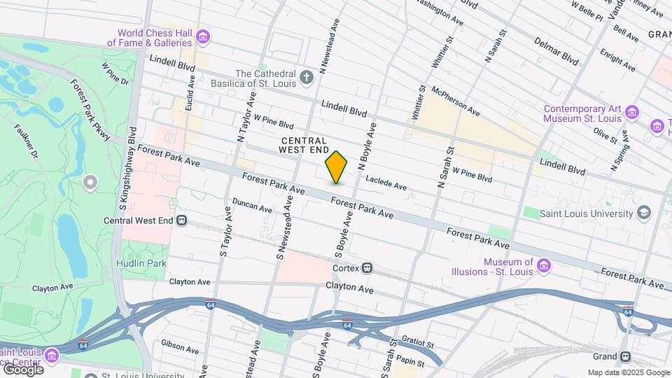 4333 Forest Park Ave Map and Location Details