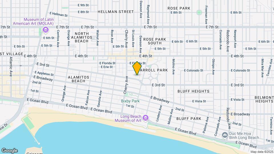 2069 E 3rd St Map and Location Details