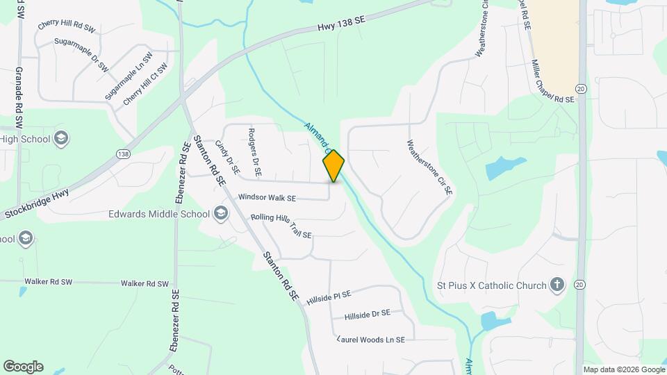 401 Stanton Ridge Way SE Map and Location Details