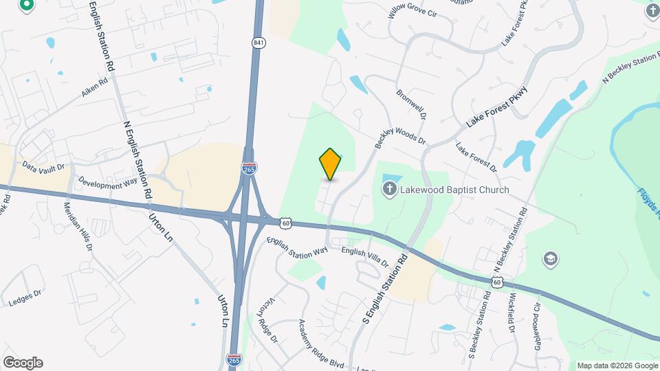 321 Beckley Ridge Ln Map and Location Details