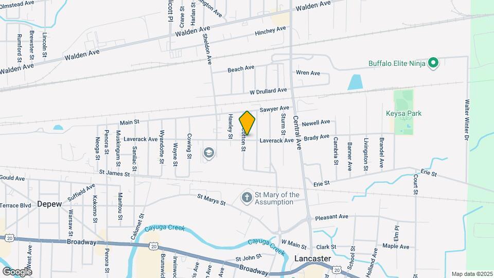 77 Laverack Ave Map and Location Details