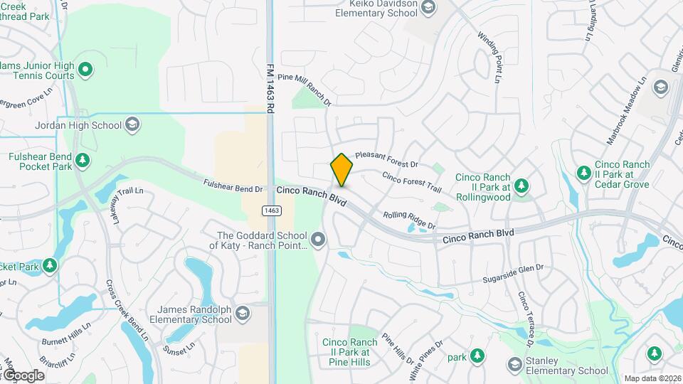 28639 Rolling Ridge Dr Map and Location Details