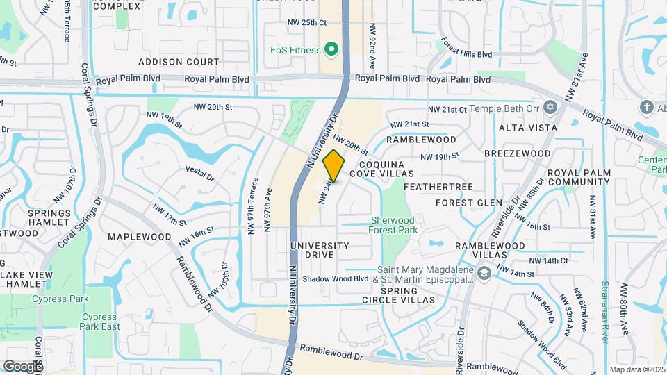 1791 NW 94th Ave Mapa y Detalles de la Ubicación