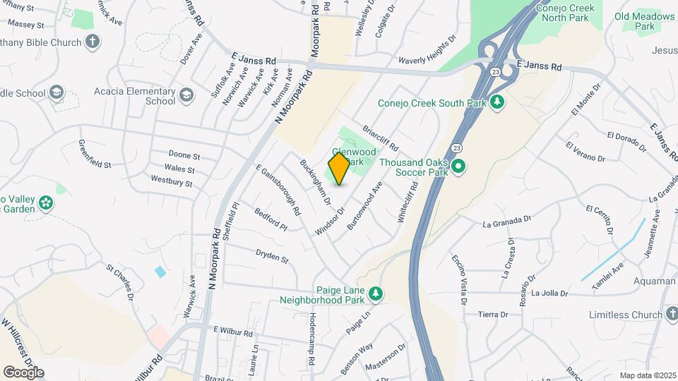 1154 Essex Way Map and Location Details