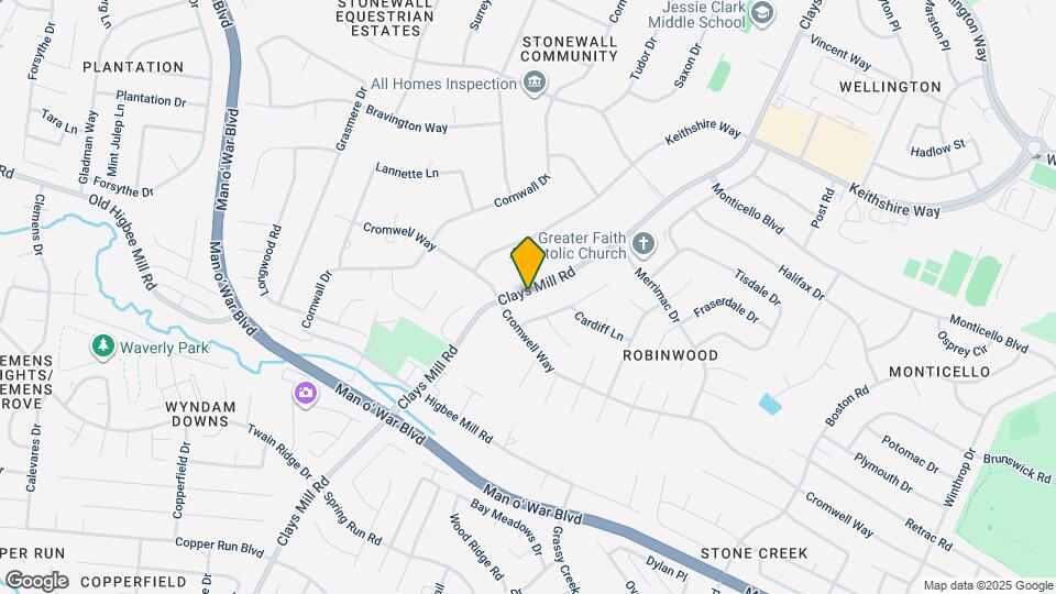 3468 Clays Mill Rd Map and Location Details