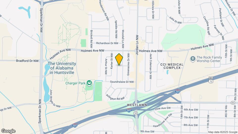 418 Ewing St NW Map and Location Details