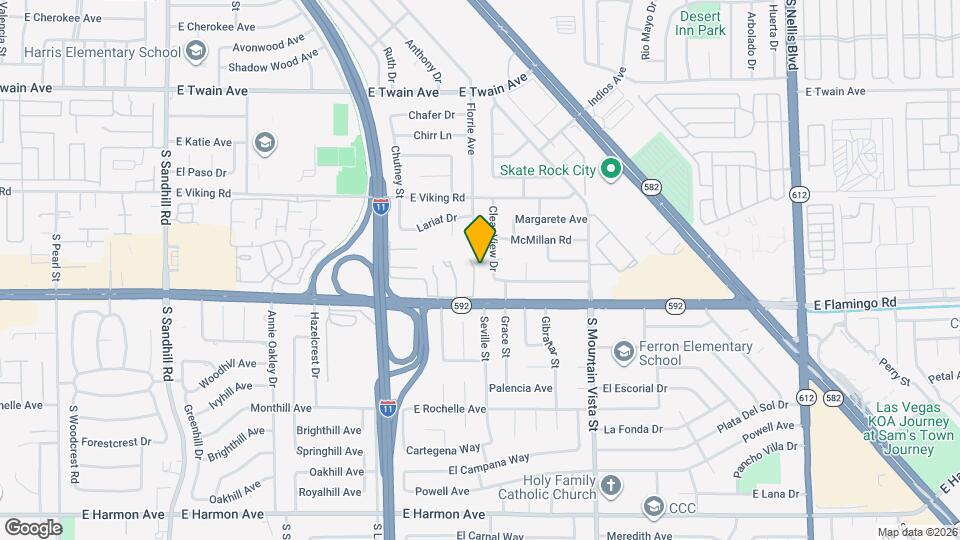 4034 Gold Coast Dr Map and Location Details