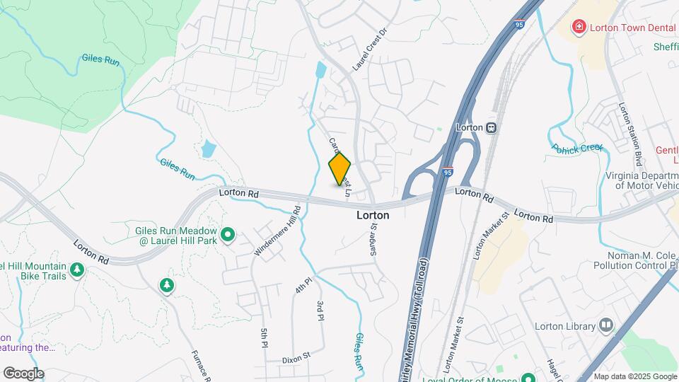 9296 Cardinal Forest Ln Map and Location Details