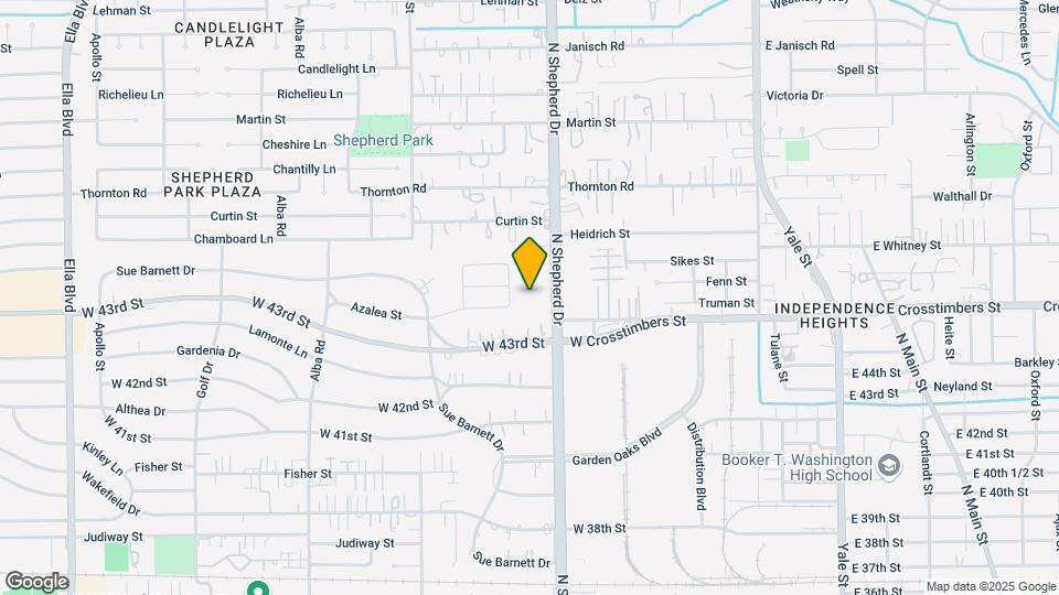 Garden Oaks Village Mapa y Detalles de la Ubicación