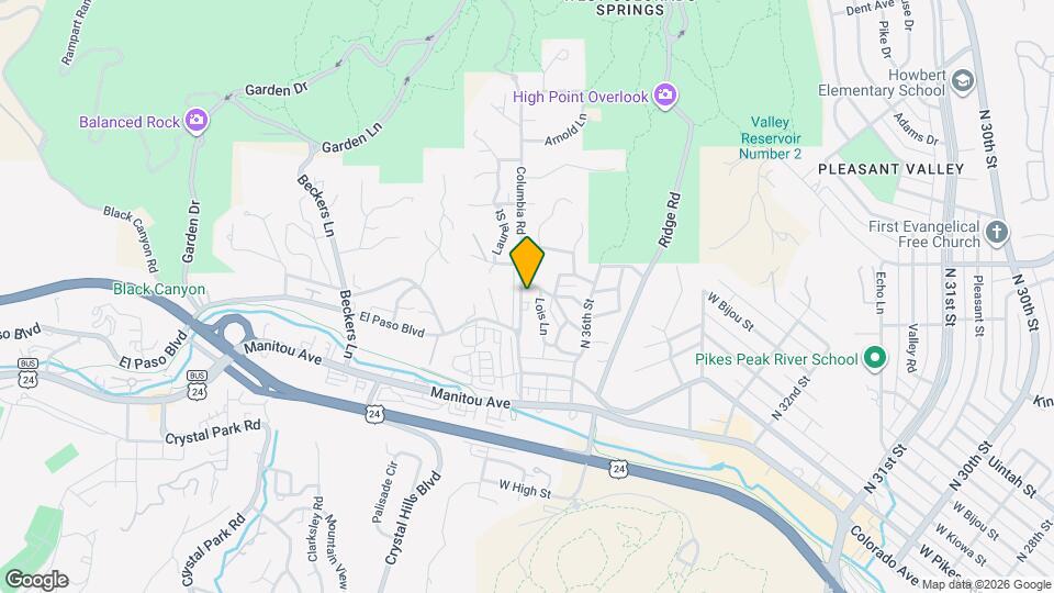 305 Columbia Rd Map and Location Details