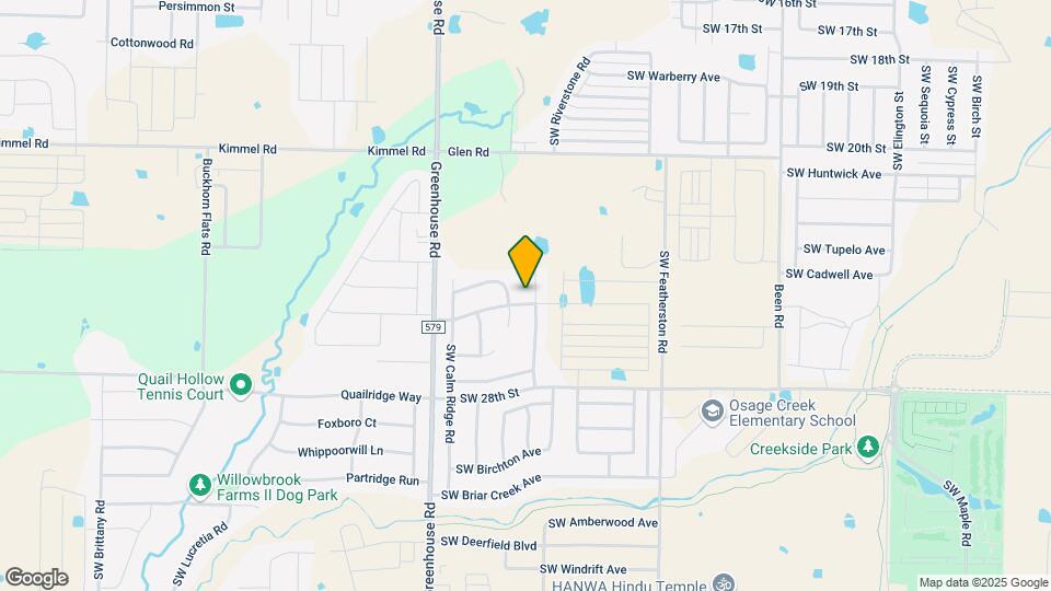 2506 SW Glenn Ridge Rd Map and Location Details
