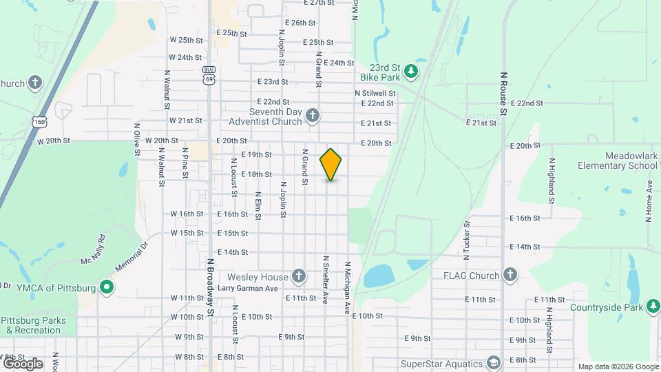 1708 N Smelter St Map and Location Details