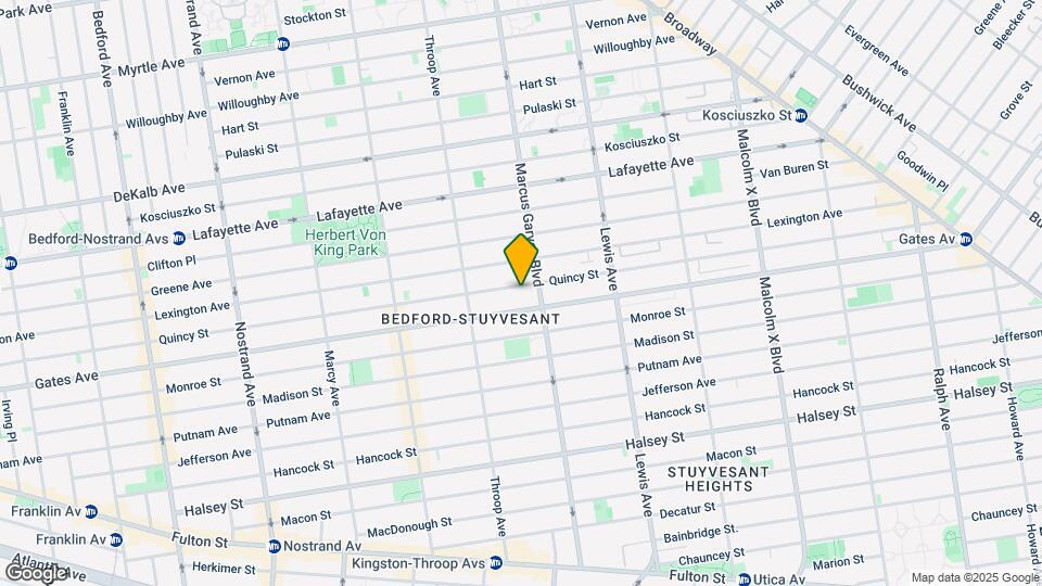 510 Quincy St Map and Location Details