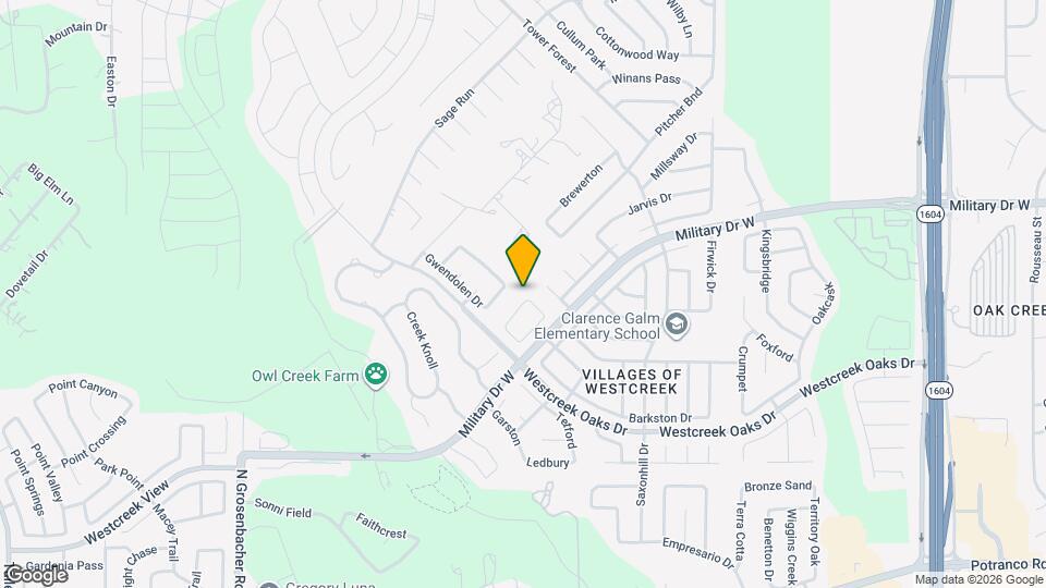 1319 Carmel Oaks Map and Location Details