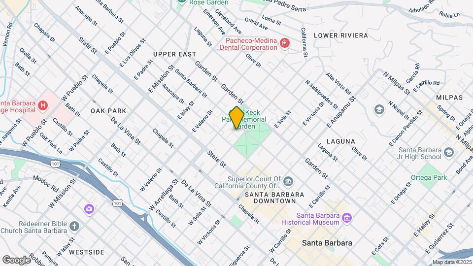 123 E Micheltorena St Map and Location Details
